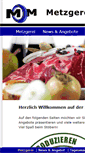 Mobile Screenshot of metzgerei-oswald.com